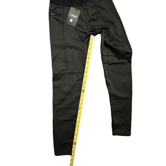 NIKSA Mens Compression Pants Workout Base Layer Large Black Cool Dry NWT - Picture 15 of 16